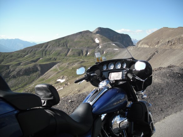 On Col de la Bonette, looking North, 2715m.