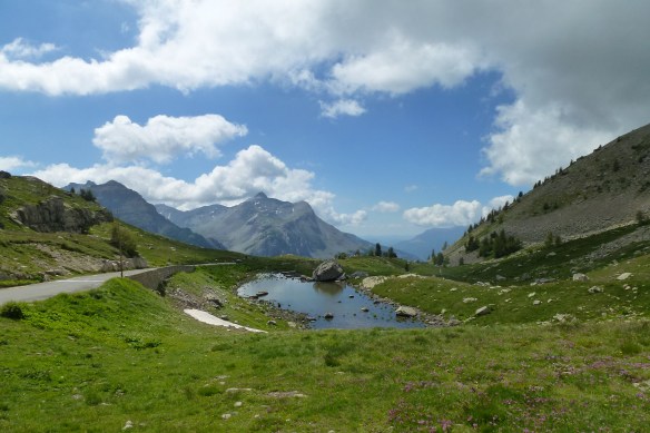 The road South, towards the Mediterranean Sea.