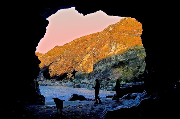 A Golden Spell Cast From Merlin's Cave.