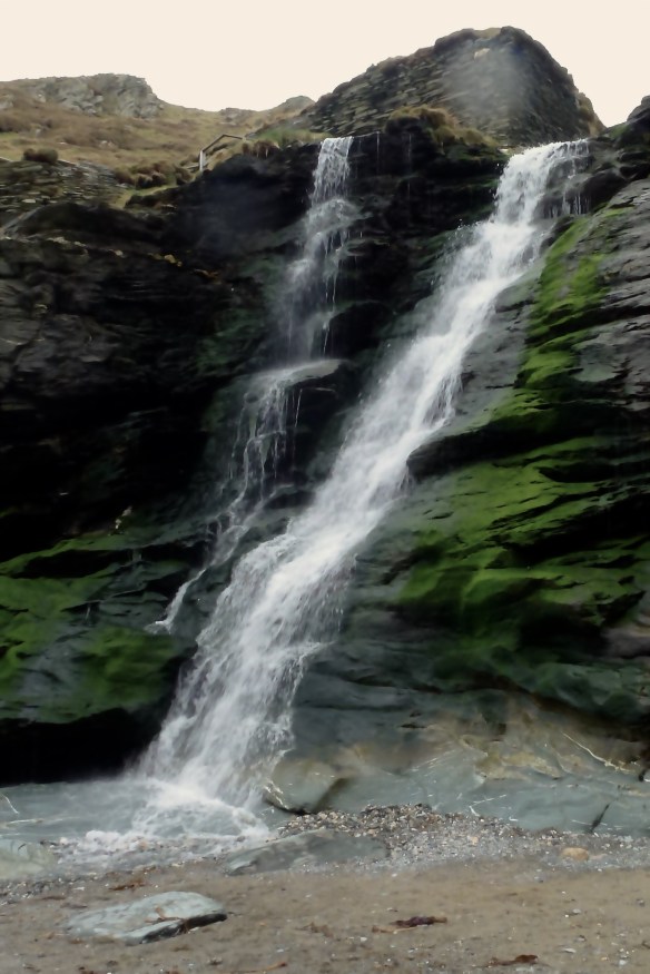 Tumbling Water in Motion.