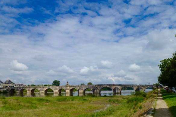 Loire bridge, La Charite sur Loire.