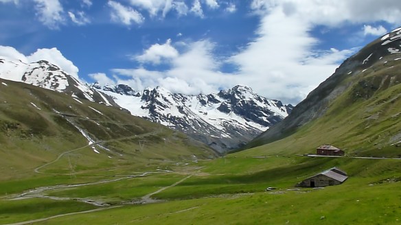 Stelvio, the high alp. It's not all hairpins, honestly!