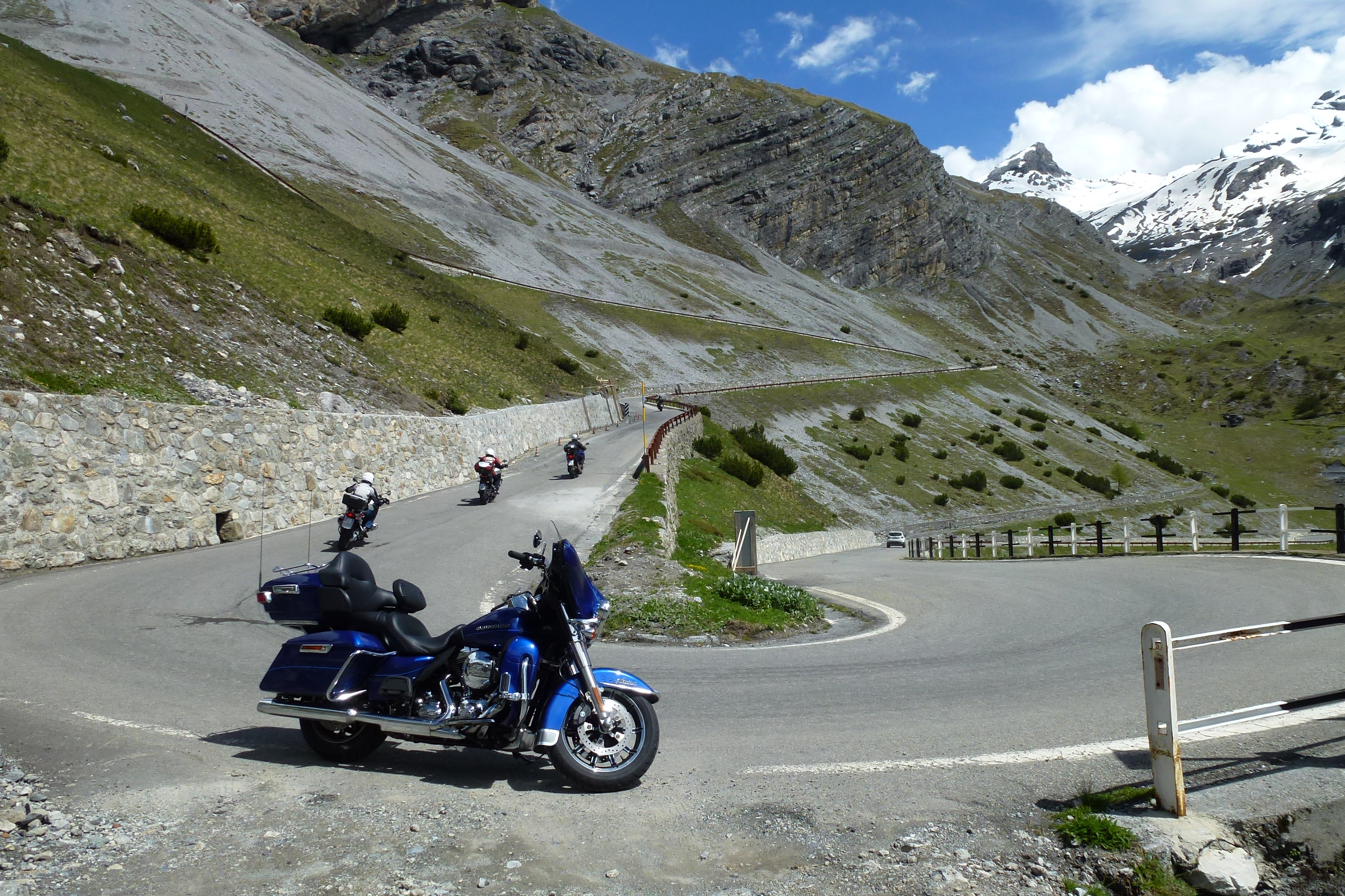 Stelvio hairpin, just a silly old bend!