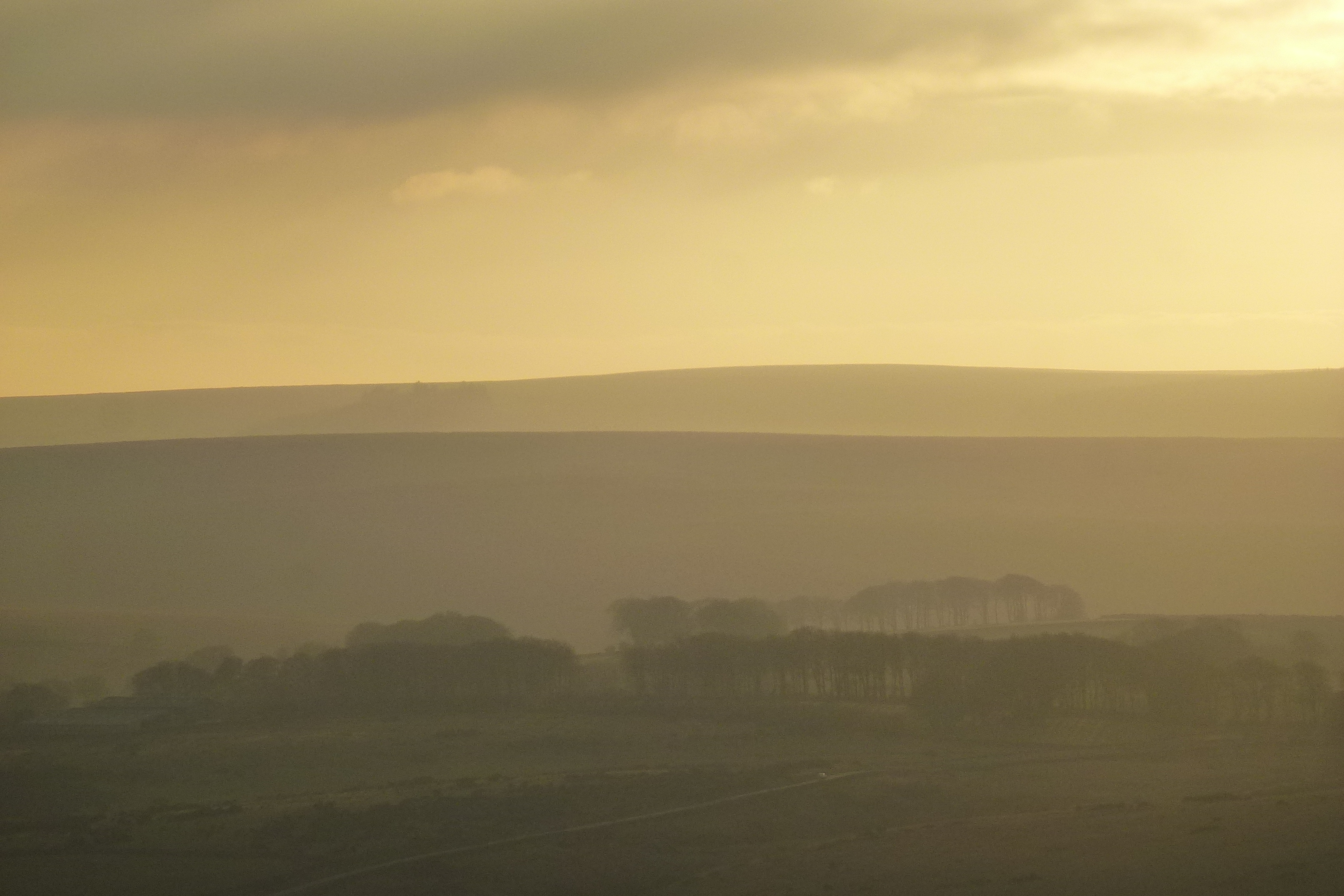 Winter Dusk Dartmoor